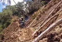 Longsor Akibatkan Jalan Terputus di Kampung Demaisi, Sartina: Akses Transportasi ke Anggi Pegaf Lumpuh Total