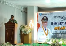 Tutup Giat 17 Agustus, Pemcam Gamlamo Gelar Malam Ramah Tamah