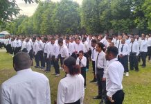 Filep Wamafma Buka Kegiatan PKKMB STIH Manokwari Bagi 545 Camaba