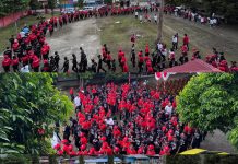 Jalani PKKMB, Ratusan Mahasiswa Baru STIH Manokwari Ikuti Program ‘Jumat Sehat’