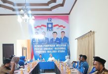 RPH DPW PAN Malut, Menghasilkan Tiga Poin Penting Untuk Menghadapi Pilkada