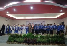Penuh Khidmat, Saat Pelepasan 30 Calon Jamaah Umrah Kota Ternate