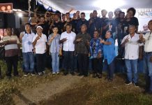 Dominggus Mandacan Hadiri Deklarasi Relawan PDM Garda Terdepan Kemenangan DOAMU