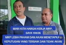 Pleno MRPBD Tolak Paslon ARUS sebagai OAP, LJ dan AFU pun Bertemu