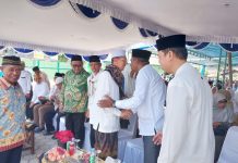 Cawagub Papua Barat Mohammad Lakotani Hadiri Acara Maulid Nabi di Masjid Al Fallah AMD Manokwari