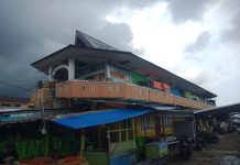 Bangunan Pasar Kuliner Kota Ternate Dialih Fungsikan Jadi Indekost