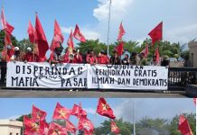 Peringati Sumpah Pemuda EK-LMND Ternate Gelar Aksi Damai