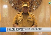 Pj. Gubernur Ali Baham Sampaikan Selamat Atas Pelantikan Senator DPD RI Dapil Papua Barat Periode 2024-2029
