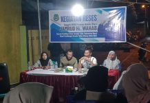 Gelar Reses Anggota DPRD Malut Fraksi PAN, Siap Perjuangan Aspirasi Masyarakat