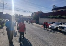 Relawan Jas Merah Lakukan Aksi Bersih Sepanjang Jalan Protokol Manokwari