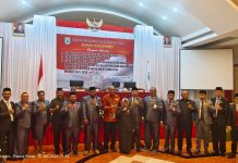 Siap dilantik, Paripurna DPR PB Tetapkan Pasangan DOAMU sebagai Gubernur dan Wakil Gubernur