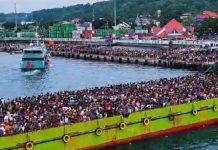 Ribuan Umat Padati Mansinam pada HUT PI ke-170, Pdt. Sostenes Sumihe Ingatkan Tanah Papua Kaya Rakyatnya Harus Sejahtera