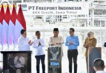 Smelter Logam Mulia Gresik Terbesar di Dunia Milik PTFI Diresmikan, Bahlil: Bukti Komitmen Presiden Jalankan Hilirisasi