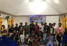 Hanas Warpur Paparkan Materi Jurnalistik: Multimedia dan Penggunaan Medsos di Kemah Paskah PAR GKI Firdaus Abasi