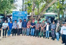 Filep Wamafma Hadiri Aksi Bersih Sampah Plastik di Manokwari