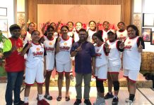 Dr. Filep Wamafma Apresiasi Tim Basket Putri STIH Melaju ke Final Piala Rektor Unipa