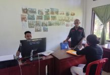 Lengkapi Persyaratan Tes Calon Bintara, Puluhan Pemuda Wondama Antusias Urus Rekomendasi dari DAP