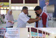 Resmi Lepaskan 263 Siswa PKL, Ini Pesan Kepsek SMK Negeri 2 Kota Ternate