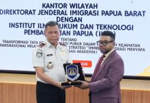 Teken PKS dengan Imigrasi Papua Barat, Dr. Filep Wamafma: IIHTP Pertegas Peran Edukasi Publik dalam Pencegahan Transnational Crime