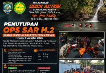 Dua Hari Pencarian. Pemuda Yang Hilang Di Wisata Air Terjun Jembatan Alam Ditemukan Meninggal Dunia.