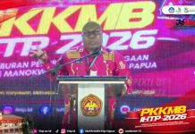 Hadiri Penutupan PKKMB, Kepala LLdikti Papua Apresiasi Rektor Filep Wamafma Hadirkan IHTP di Papua