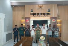 IKB-Makayoa Jalin Silaturahmi Perdana ke Kodim 1509/Labuha, Sepakat Sinergi Kawal Program Pemerintah